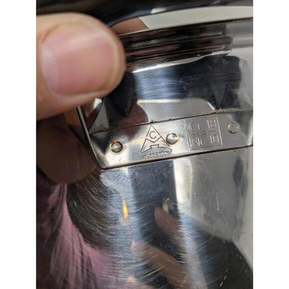 AMC 11" 5Qt Stock Pot/ Sauce Pot With Thermo Temperature Lid-7057 - Picture 9 of 9